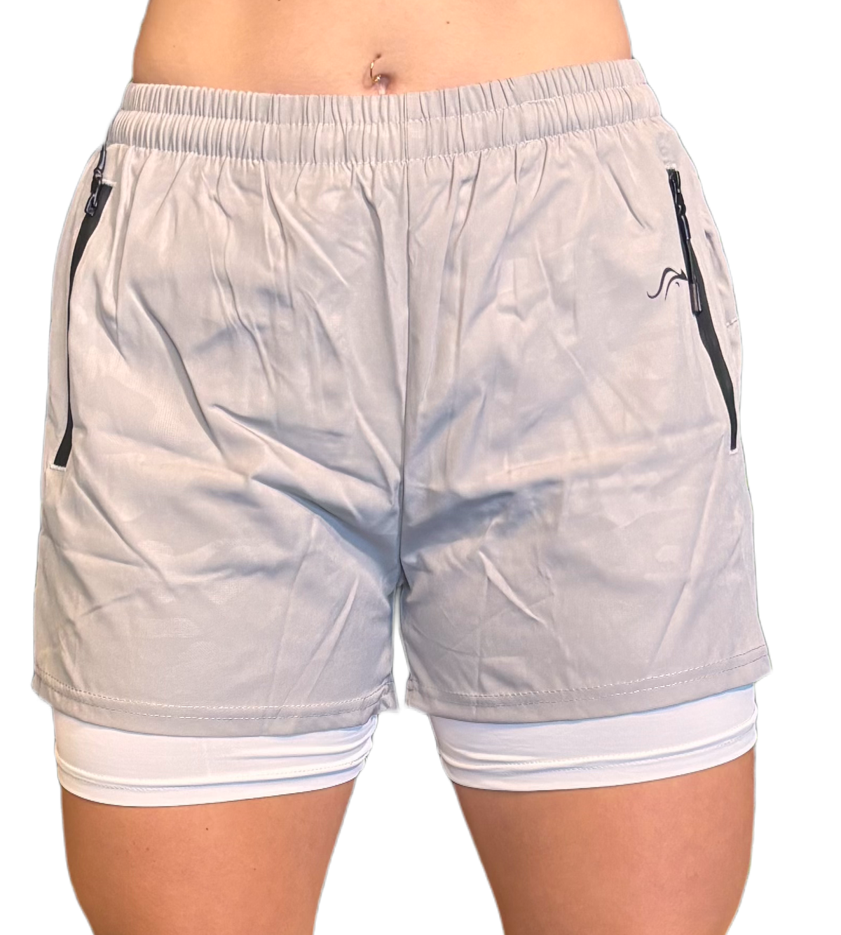 PB1008DZ-GREY CAMO SHORTS