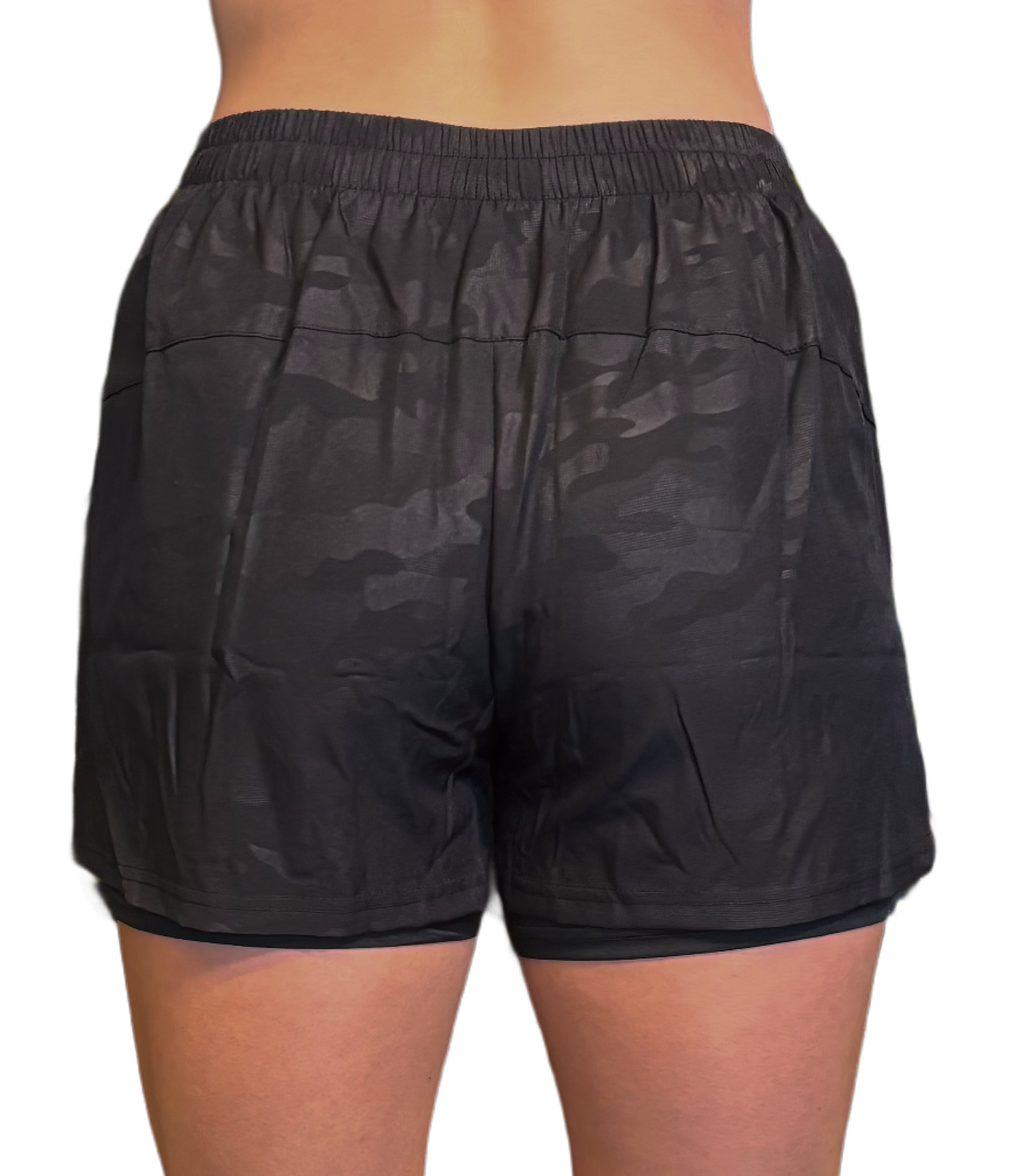 PB1008DZ-BLACK CAMO SHORTS