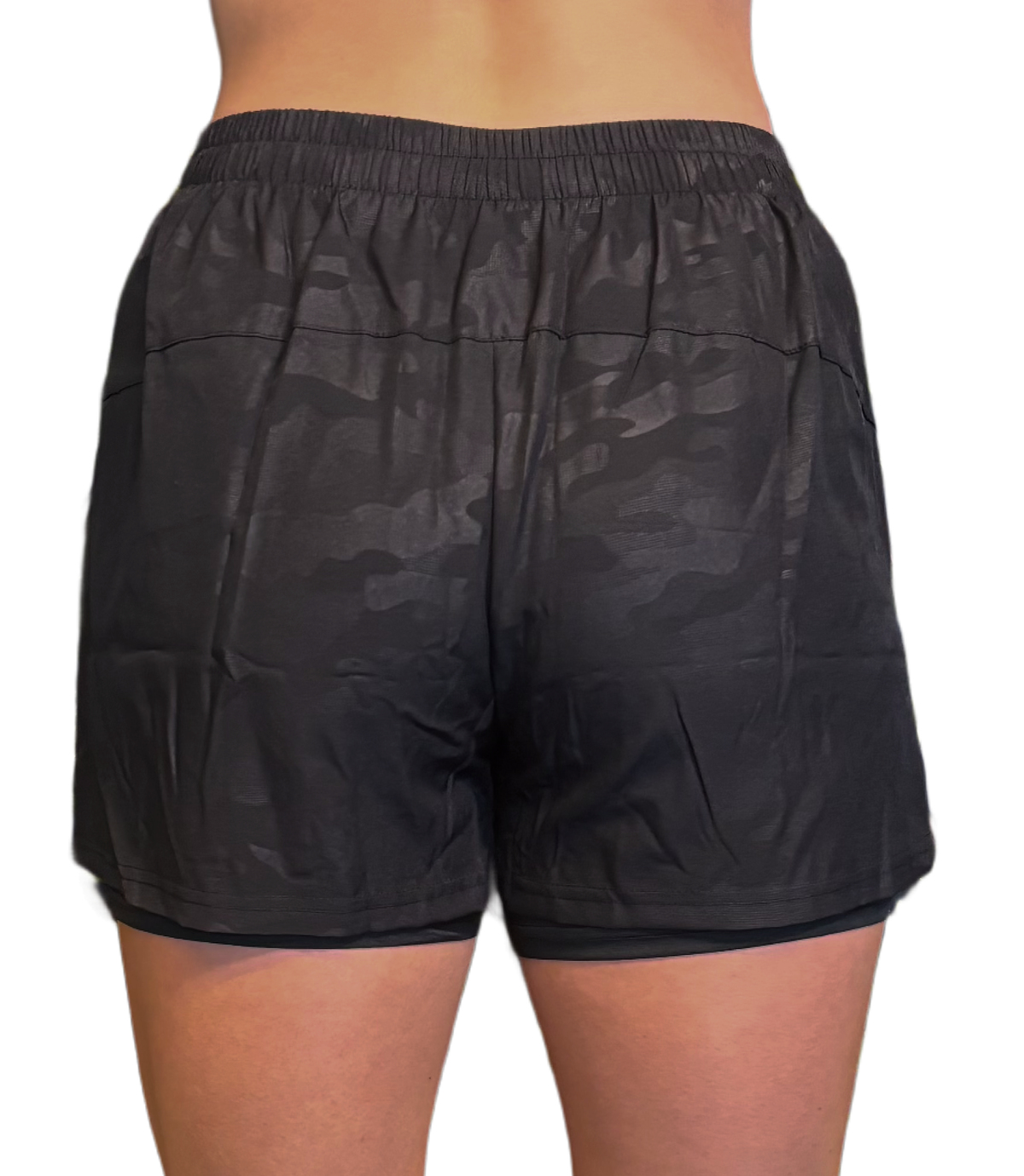 PB1008DZ-BLACK CAMO SHORTS