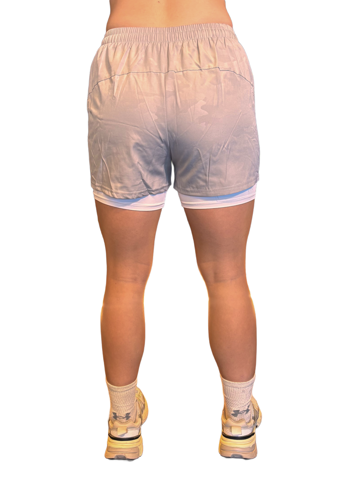 PB1008DZ-GREY CAMO SHORTS