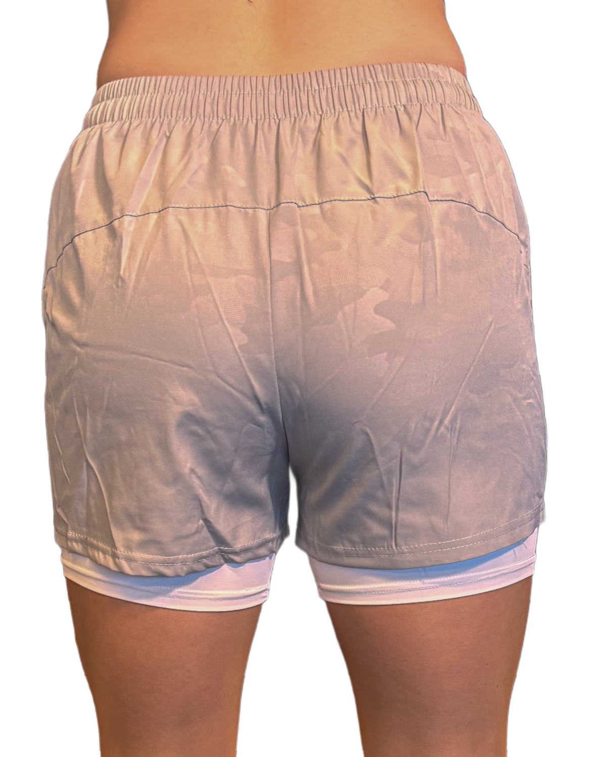 PB1008DZ-GREY CAMO SHORTS