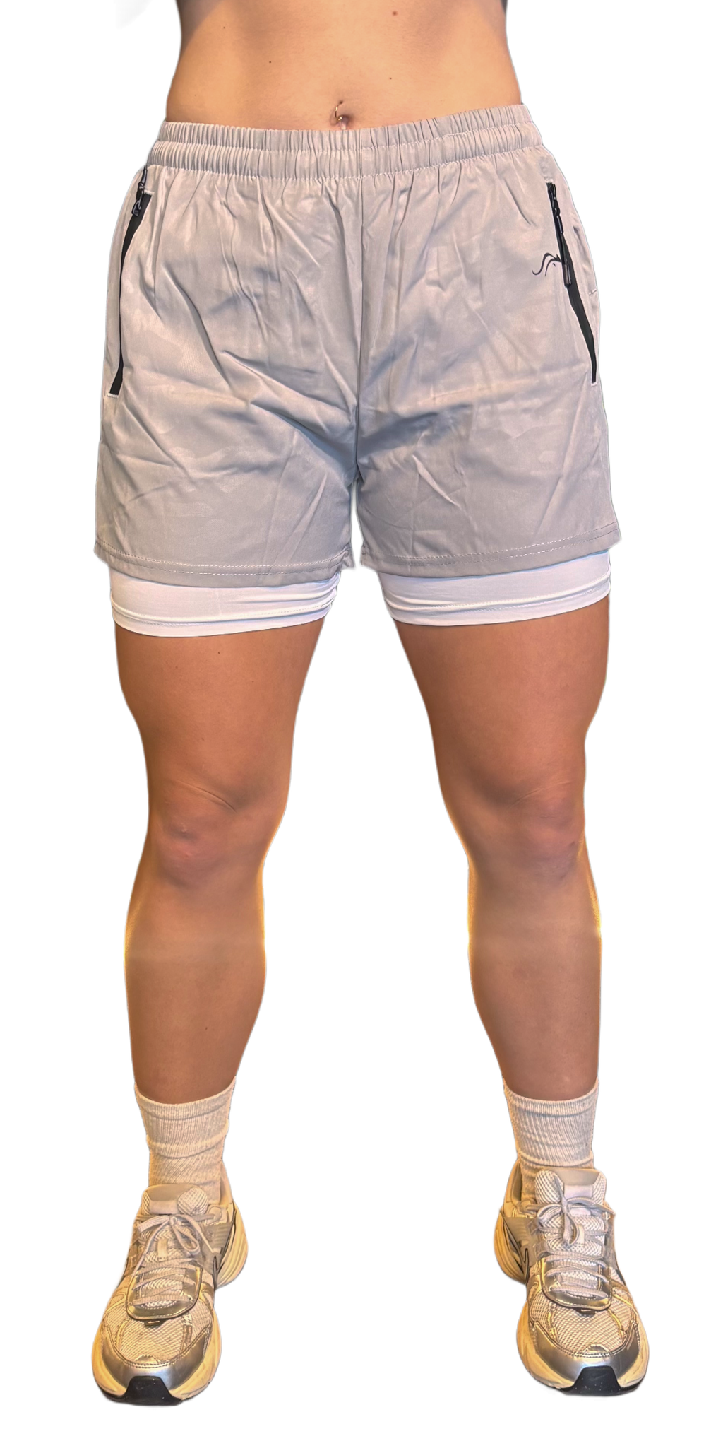 PB1008DZ-GREY CAMO SHORTS